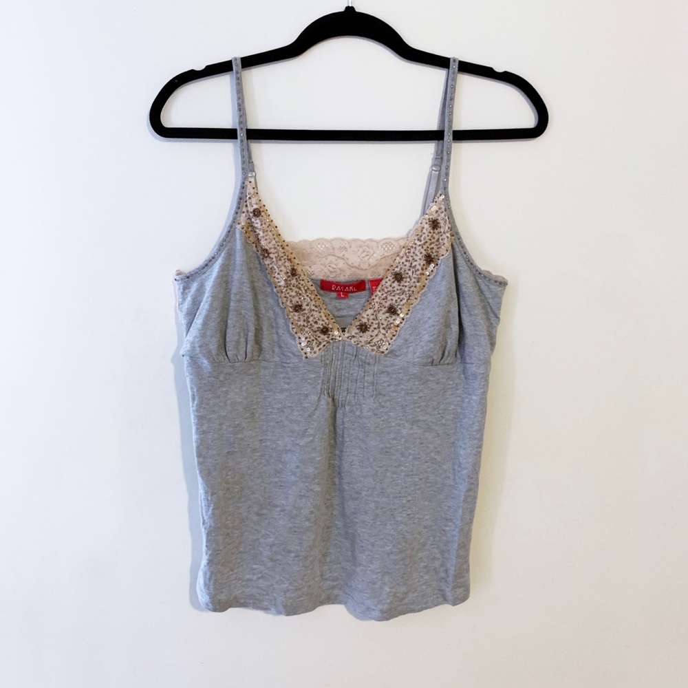 Beaded Lace Camisole